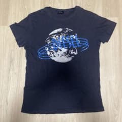 y2k DIESEL グラフィックTシャツ ブラックのサムネイル