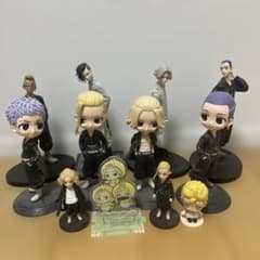 Tokyo Revengers Figures & Goods Bundle - Q Posket Prize Items