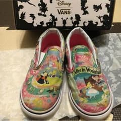 15cm アリス コラボ VANS スリッポン ディズニー レアのサムネイル