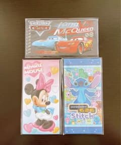 ディズニー　ポチ袋　カーズ　ミニーマウス　スティッチのサムネイル
