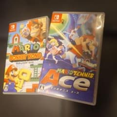 Switchソフト マリオテニスエース マリオVSドンキーコング セット