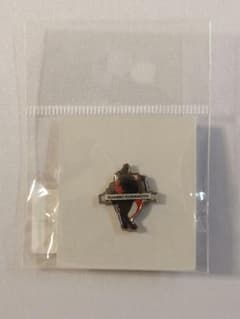 Roasso Kumamoto pin badge, emblem, soccer, J.League merchandise.