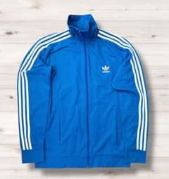 美品 アディダス トラックジャケット 水色 3XL 77 - メルカリ