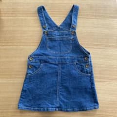 デニム ジャンパースカート サロペット　女の子　120 ミニオン  コスプレのサムネイル