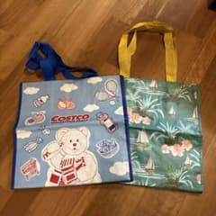COSTCO エコバッグセット クマとトロピカルデザインのサムネイル