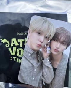 ATEEZ ペンミ トレカ　お守り　アチズ　ユノ　ソンファ ATEEZ ペンミ ATINYZONE ユニット お守り トレカ ユノ ソンファ - メルカリ
