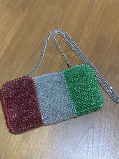 アンテプリマ イタリア国旗デザイン パーティーバッグ - メルカリ