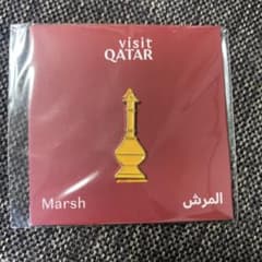 大阪・関西万博 カタールパビリオン ピンバッジ Marsh - メルカリ