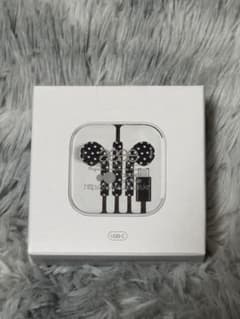 【韓国限定】aeae 星柄有線イヤホン　Type-C m65091709107_1.jpg?1778406608