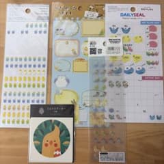 小鳥 デザインシール 5種セット