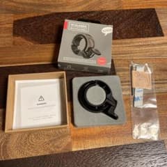 価格変更‼️自転車ベル　ノグ オイ マットブラック Ｌ　knog Oのサムネイル