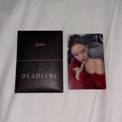 BLACKPINK JENNIE トレカ DEADLINE ジェニ - メルカリ