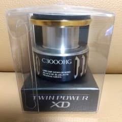 一度使用 シマノ 17ツインパワーXD C3000HG スプールのサムネイル
