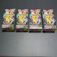 ポケモンカードゲーム MEGAドリームEX 4BOXセット　シュリンク付きのサムネイル