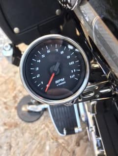 ライズコーポレーション バイク用タコメーター LEDバックライト機能付のサムネイル