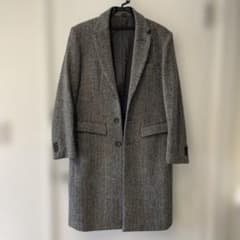 MAIN ATTRACTION Harris Tweed チェスターコート MAIN ATTRACTION Harris Tweed チェスターコート - メルカリ