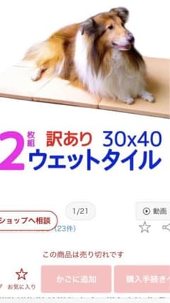 ウェットタイル2枚組のサムネイル