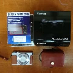CANON PowerShot G9 X シルバー 中古美品のサムネイル