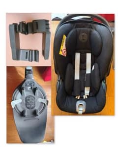 Cybex ブラック 車用チャイルドシート 新生児用のサムネイル