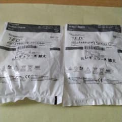 T.E.D.弾性ストッキング　レギュラーM 膝丈　ストッキング2袋のサムネイル