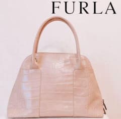 FURLA  ハンドバッグ　ピンクベージュのサムネイル