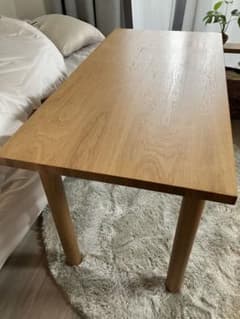 MUJI 木製テーブル 120cm x 60cmのサムネイル