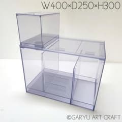 □国産3層式濾過槽□400×250×300h□オーバーフロー水槽用□ - メルカリ