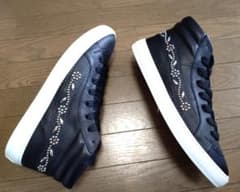 美品 未使用 レア品 Paul Smith ポールスミス ミッドカットスニーカー 