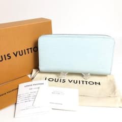 敬*子様 美品　LOUIS VUITTON エピ ジッピーウォレット 長財布 美品☆10D448 ルイヴィトン エピ ジッピーウォレット 長財布 水色 限定