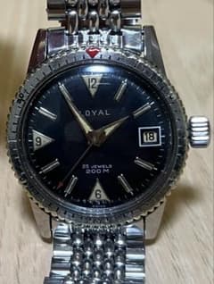 希少 】LOYAL 200Mダイバー 自動巻 25石 ヴィンテージ スイス製 - メルカリ