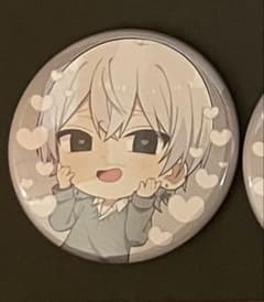 にしきくん すにすて 缶バッジ ハート - メルカリ