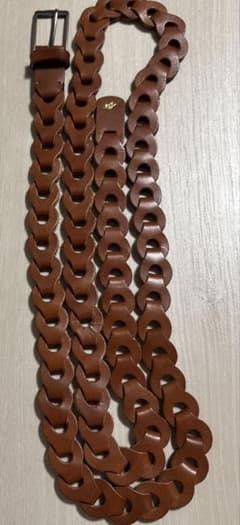 WYM Llife LEATHER CHAIN BELT SIENNAのサムネイル