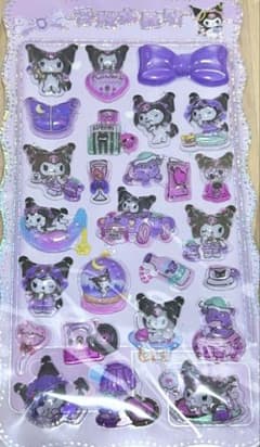 サンリオ　ボンボンドロップシール　クロミシールのサムネイル