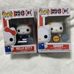 ファンコポップビニールフィギュア ハローキティ ミミィ セット 81