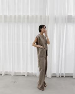 katrin tokyo denimセットアップ(pink)新品のサムネイル