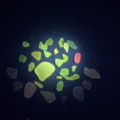 ウランガラス　カドミウムガラス　シーグラス　2のサムネイル