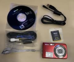 【極美品】Nikon COOLPIX S210 赤　箱あり　充電器無　稼働未確認 極美品】Nikon COOLPIX S210 赤 箱あり 充電器無 稼働未確認 - メルカリ