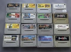 スーパーファミコン カセット16本セット - メルカリ