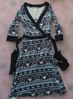 DIANE von FURSTENBERG シルク ラップワンピース 2のサムネイル
