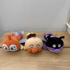 アンパンマン ふわころ　飛びポーズぬいぐるみセット タグ付きのサムネイル