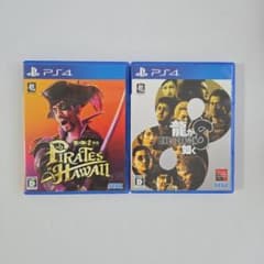PS4 龍が如く8　龍が如く8外伝 2本セットのサムネイル