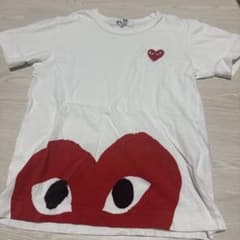 PLAY COMME des GARCONS 半袖Tシャツ ホワイト Sのサムネイル