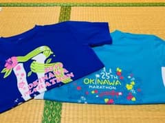 沖縄マラソン Tシャツ 2枚セットのサムネイル