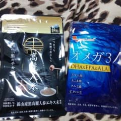 高麗人参　オメガ3　サプリ　セットのサムネイル