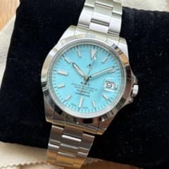 ナバルウォッチ Naval Watch ターコイズブルー 自動巻 - メルカリ