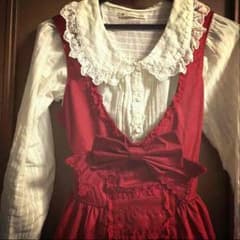 【もうすぐ処分します！】ボディーライン ロリータ服 美品♡のサムネイル