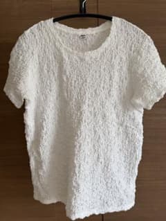 ユニクロ ポップコーン 半袖Tシャツ ホワイトのサムネイル