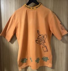 HYPE GOLF × CLUB HONESTBOY モックネックオレンジ 半袖のサムネイル