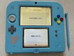 ニンテンドー2DS ピカチュウ ポケモンデザイン 水色のサムネイル