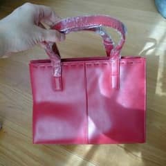 赤色バッグ(新品)✴のサムネイル